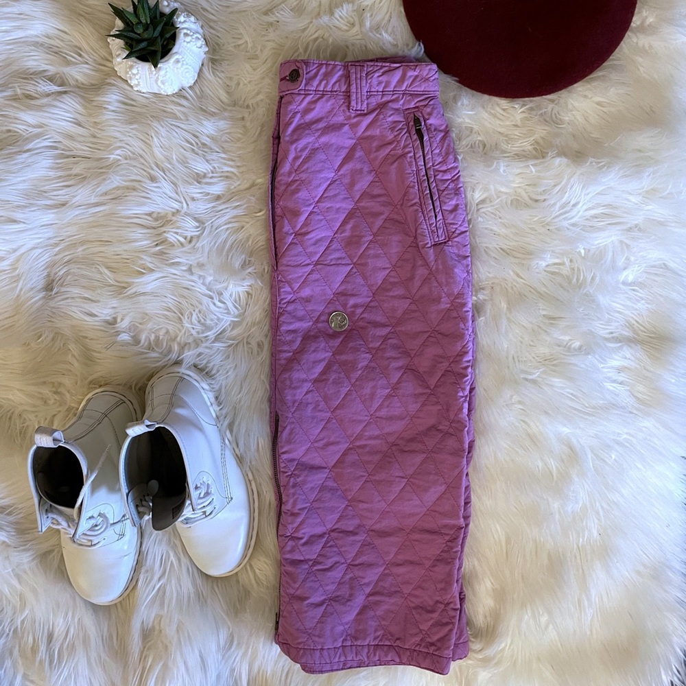 Vintage quilted midi length pencil skirt - Picture 15 of 15